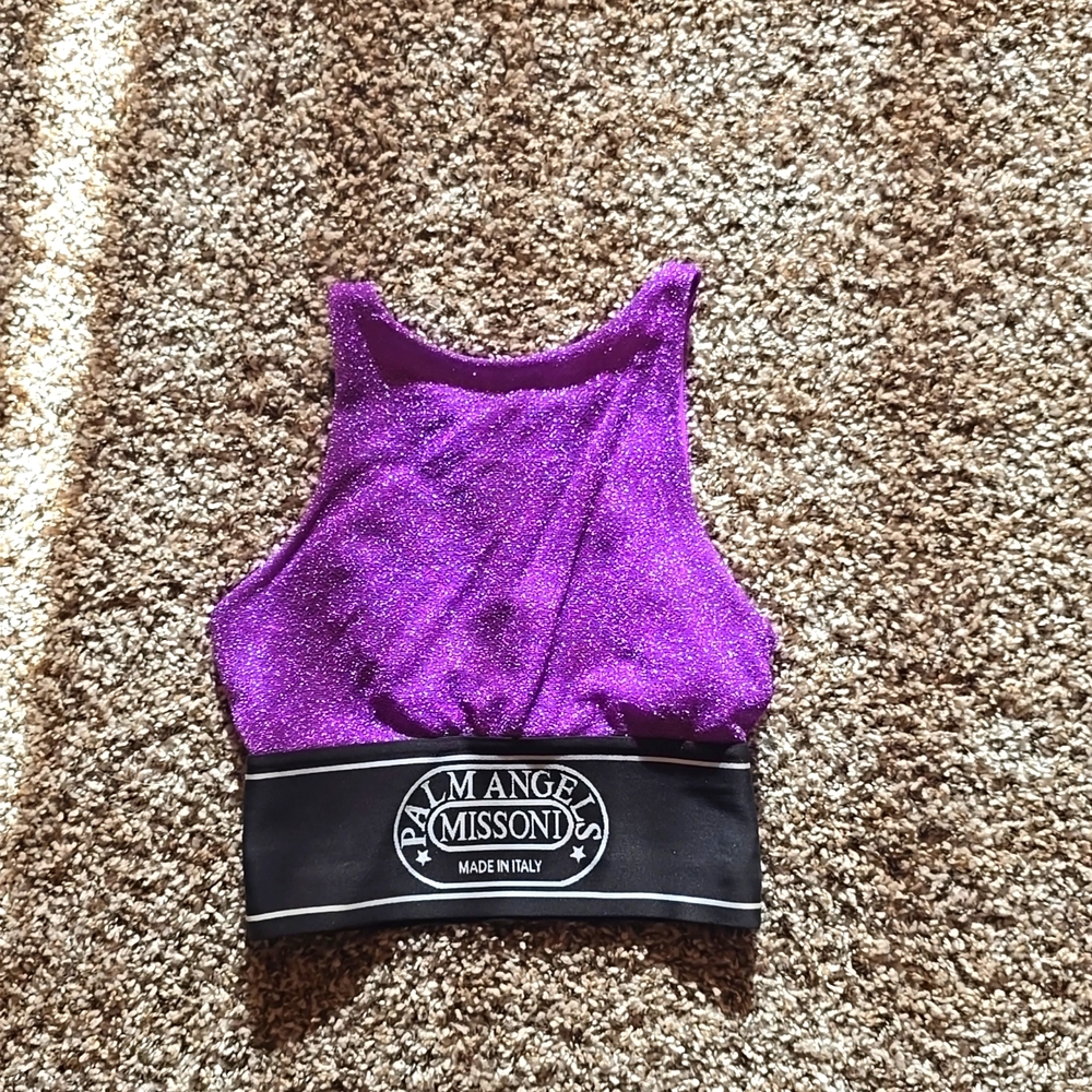 Palm angels crop top